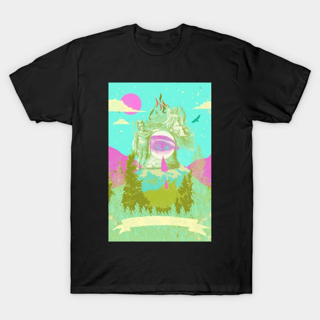 EYE OF OLYMPUS T-Shirt by Showdeer